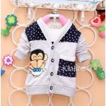 เสื้อกันหนาวลิงน้อย | เทา