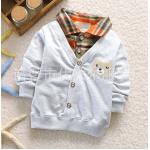 เสื้อกันหนาวหมี(รวมเสื้อตัวใน) | เทา