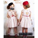 ชุดเดรสกระโปรงลายหัวใจ เว้าหลัง