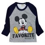 เสื้อแขนยาว Mickey สีดำ