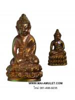 พระกริ่ง-พระชัยวัฒน์ มหาราช 80 พรรษา 5 ธันวาคม 2550 ธนาคารออมสิน จัดสร้าง เนื้อนวะโลหะ พร้อมกล่องครับ