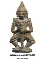 ท้าวเวสสุวรรณ เนื้อสำริด วัดสุทัศน์ฯ ปี 2535 ครับ (3)