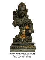 แม่นางกวัก เสน่ห์นิยม แห่งโชคลาภและทำมาค้าขึ้น เนื้อโลหะ พิธีเพ็ญเดือน 12 วัดสุทัศน์ ปี 51 พร้อมกล่องครับ