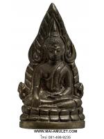 พระพุทธชินราช มหาจักรพรรดิ์ ญสส. 87 พรรษา สมเด็จพระสังฆราช วัดบวรฯ ปี 2543 พร้อมกล่องครับ (3)