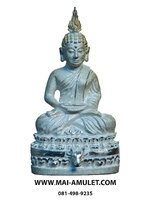 .เนื้อเงิน ..พระชัยวัฒน์ นิรันตราย วัดมกุฏฯ กทม. ปี 2547 พร้อมกล่องครับ (2)