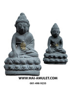 ..โค้ด 92.....พระกริ่ง-พระชัยวัฒน์ รุ่น "เฉลิมพระบาท" เนื้อผงเสน่ห์จันทร์ สีดำ วัดสุทัศน์ฯ 3 พ.ย. 2541 พร้อมกล่องครับ.