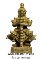 ท้าวเวสสุวรรณ ทองเหลือง พระอุโบสถ วัดสุทัศน์ ปี 60 พร้อมกล่องครับ (2)