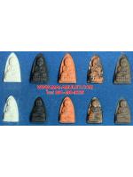 ๑๐ องค์ พระผงชุดของขวัญ หลวงปู่ทวด ประทานพร พุทธาภิเษก ๓ วาระ วัดสุทัศน์ ปี 50 พร้อมกล่องครับ