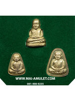 ..ชุด 3 องค์..หลวงพ่อเงิน วัดบางคลาน เนื้อทองเหลือง รุ่น สร้างหลวงพ่อเงินองค์ใหญ่ ออกวัดท้ายน้ำ พิจิตร ปี 2556 พร้อมกล่องครับ