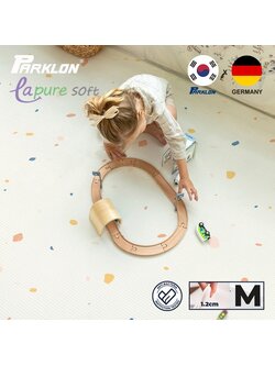 New! แผ่นรองคลาน PARKLON รุ่น La Pure Soft Mat ขนาด 130x190x1.2cm ลาย Jelly Terrazzo