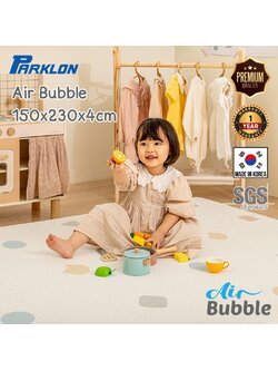 แผ่นรองคลาน PARKLON Air Bubble Mat ขนาด 150x230 หนา 4.0 cm ลาย Bebe Block