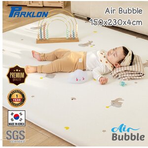แผ่นรองคลาน PARKLON Air Bubble Mat ขนาด 150x230 หนา 4.0 cm ลาย Moon Rabbit