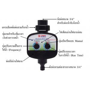วาล์วตั้งเวลารดน้ำอัตโนมัติ