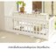 PARKLON New Baby Room คอกกั้นเด็กเกรดพรีเมี่ยม รุ่นใหม่ล่าสุด นำเข้าจากเกาหลี สี Cream White