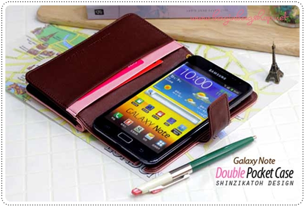 Double Pocket Case for Galaxy Note