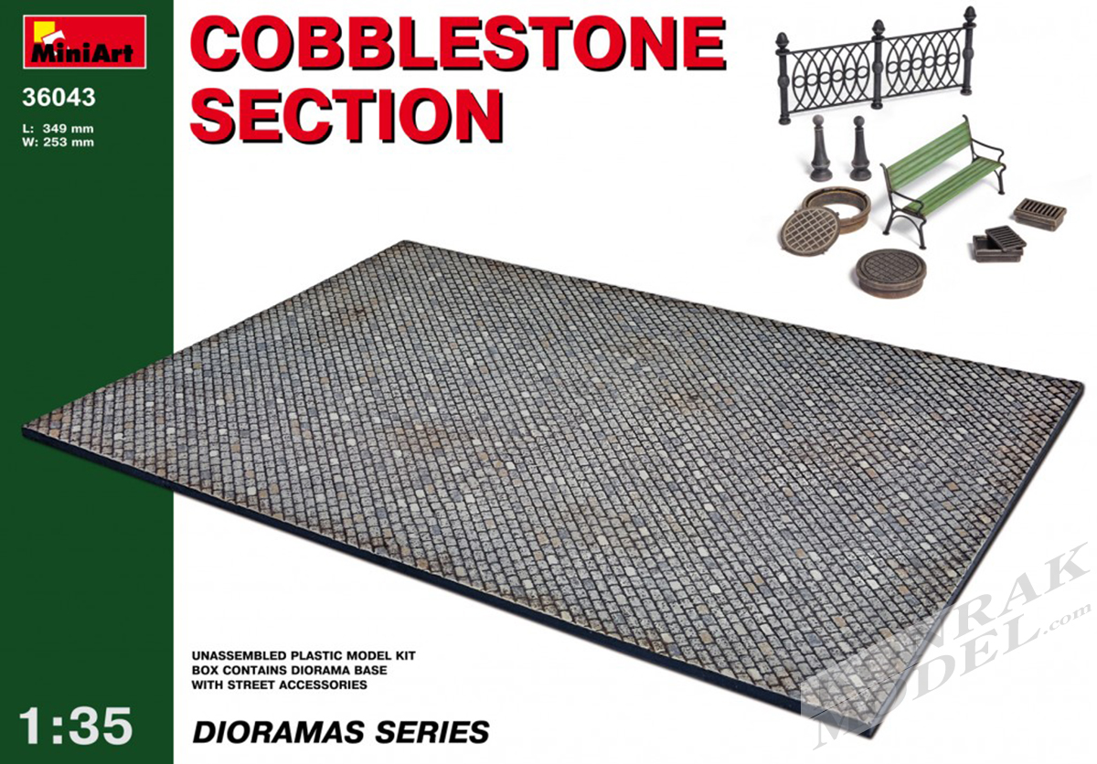 MI36043 COBBLESTONE SECTION 1/35