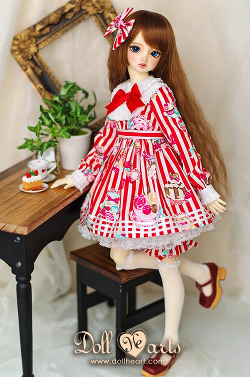 [SALE -50%] SD13G Stripe Collection Red & White