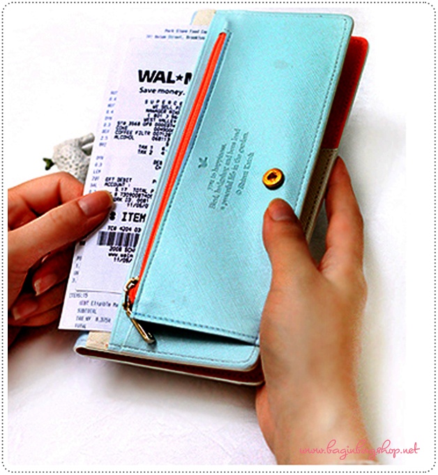ลด 50% Hello Happiness Slim Wallet