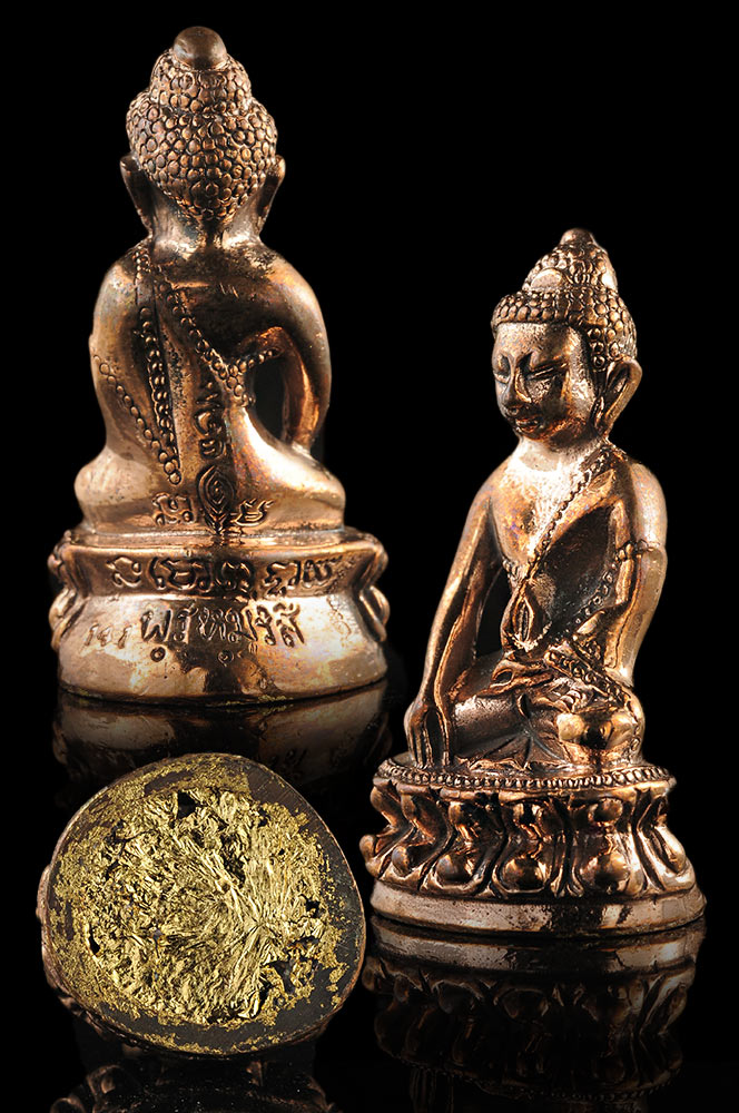พระกริ่งรุ่นแรก พระกริ่งพรหมรังสี เนื้อนวะก้นอุดผง หมายเลข141หลวงปู่นาม วัดน้อยชมภู่ จ.สุพรรณบุรี สวยสะสมจ้าา