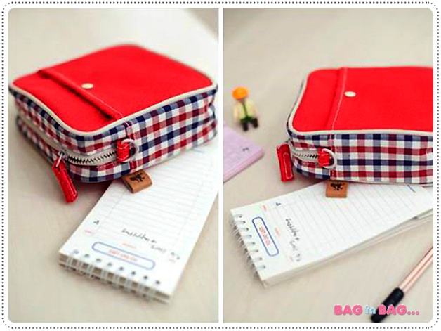 Daily Check Cross Bag กระเป๋าสะพายเฉียงใบเล็ก