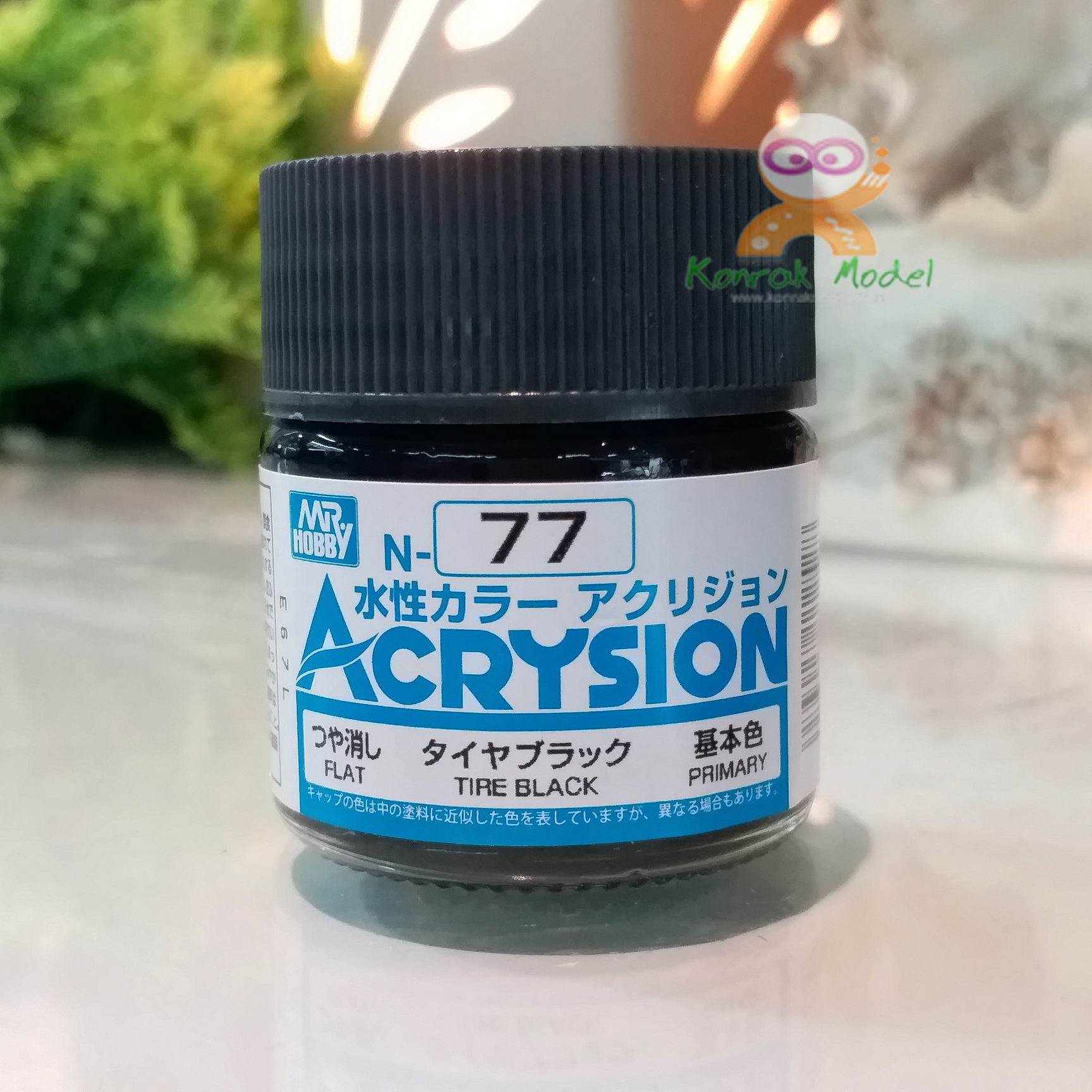 N77 TIRE BLACK (Flat) 10ml