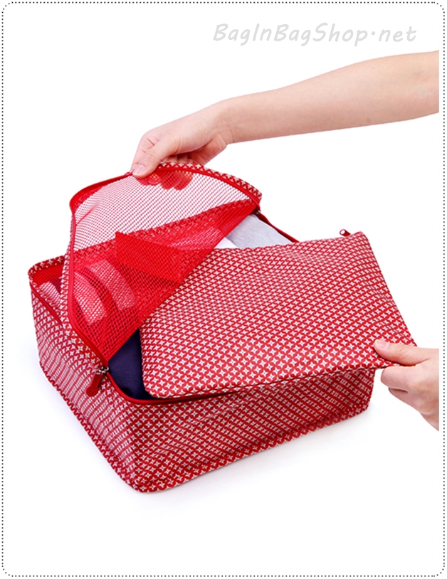Pattern Clothes Pouch (M)
