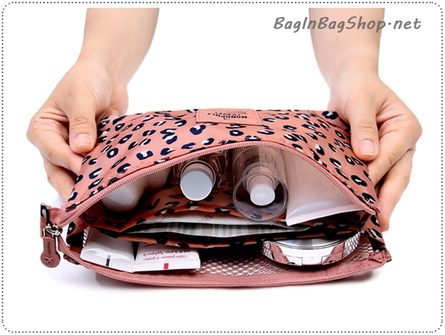Pattern Mesh Pouch / 3 Pocket