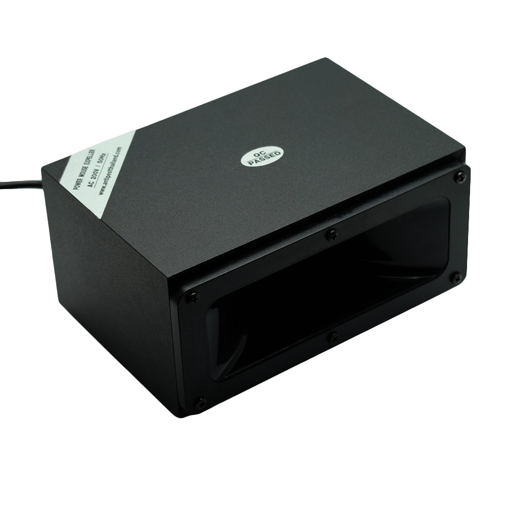 AP-02 เครื่องไล่หนู บนฝ้า ที่จอดรถ ครอบคลุมพื้นที่ 400 ตรม.