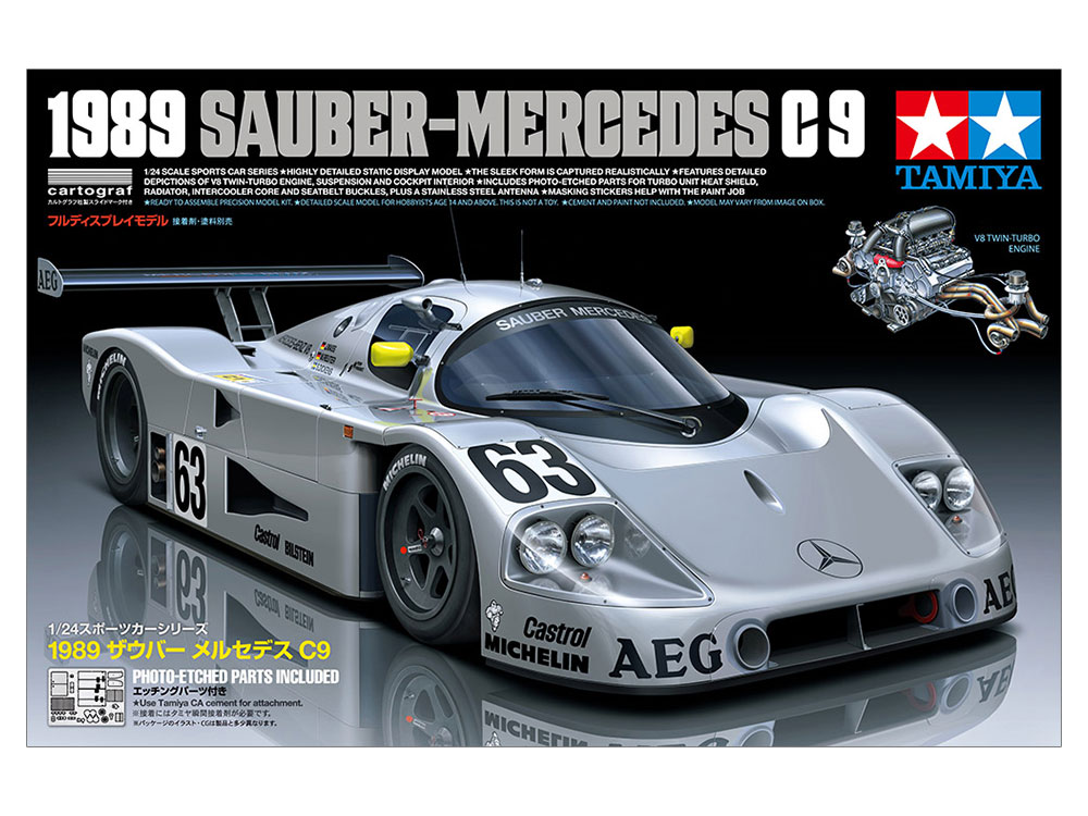 TA24359 1989 Sauber Mercedes C9