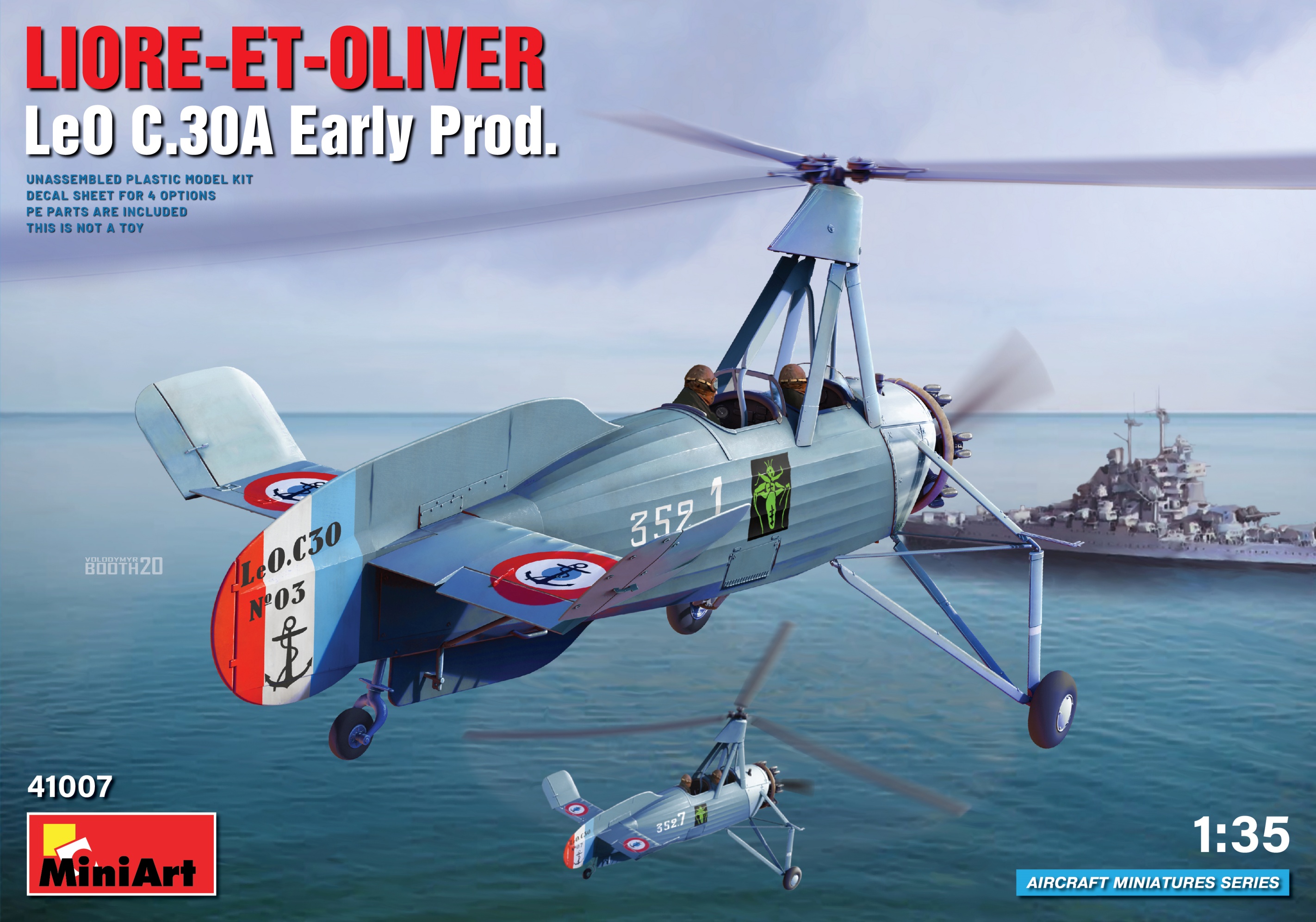MI41007 LIORE-ET-OLIVER LeO C.30A Early Prod 1/35