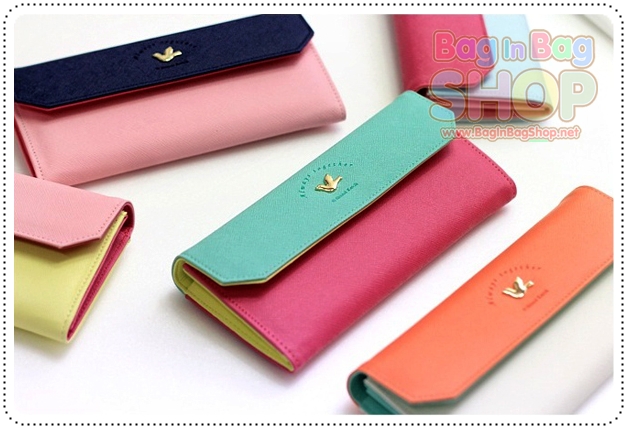 ลด 50% Triple Wallet กระเป๋าสตางค์ทรงยาว 3 สีสวย