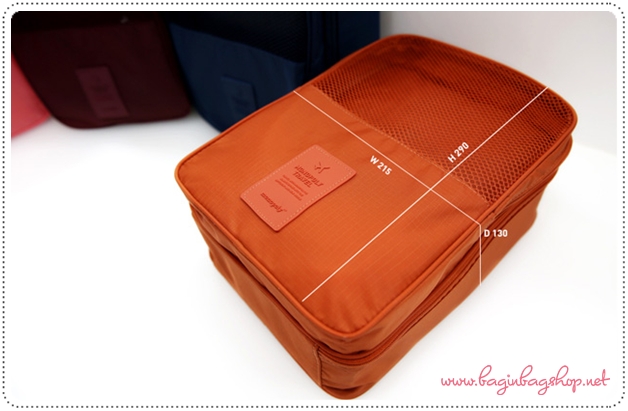 Mesh Pocket Shoe Pouch กระเป๋าใส่รองเท้า พกพา