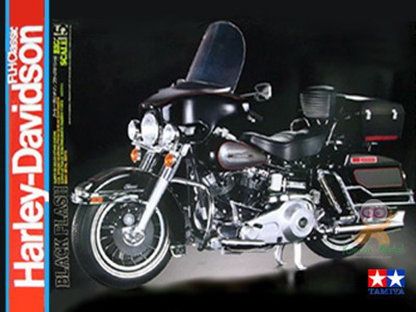 TA16007 1/6 Big Classic Bike Blk Kit