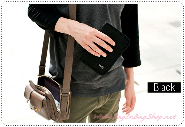 Travelus Folder กระเป๋าใส่เอกสารสำหรับเดินทางแบบสั้น ซิปรอบ