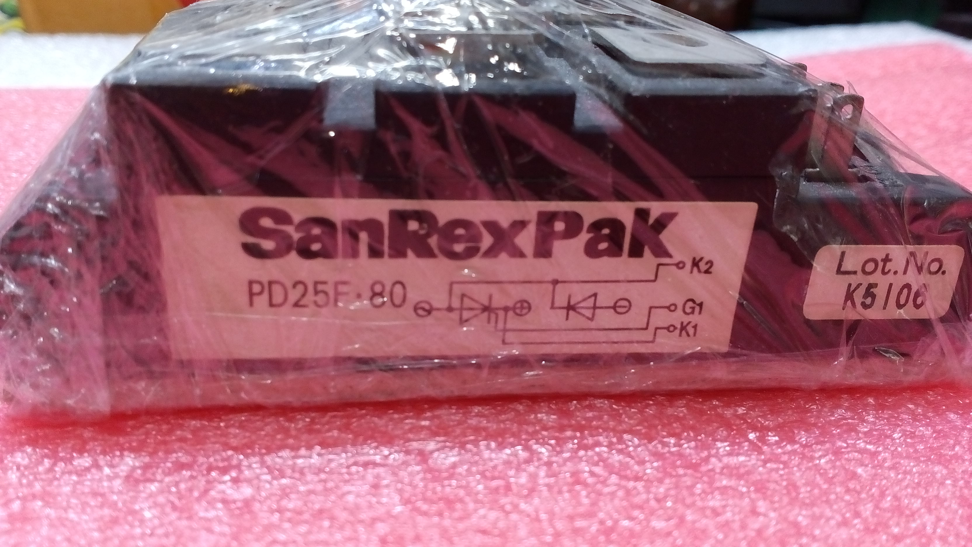 PD25F.80 SANREXPAK POWER SCR