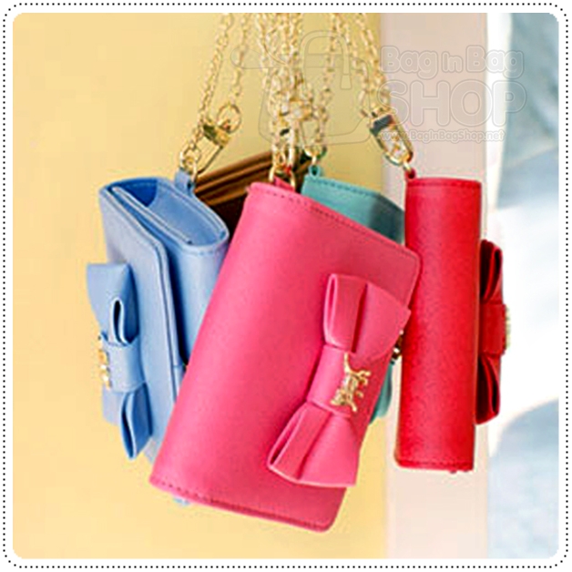 lovely mirror card case กระเป๋าใส่บัตร พร้อมกระจก