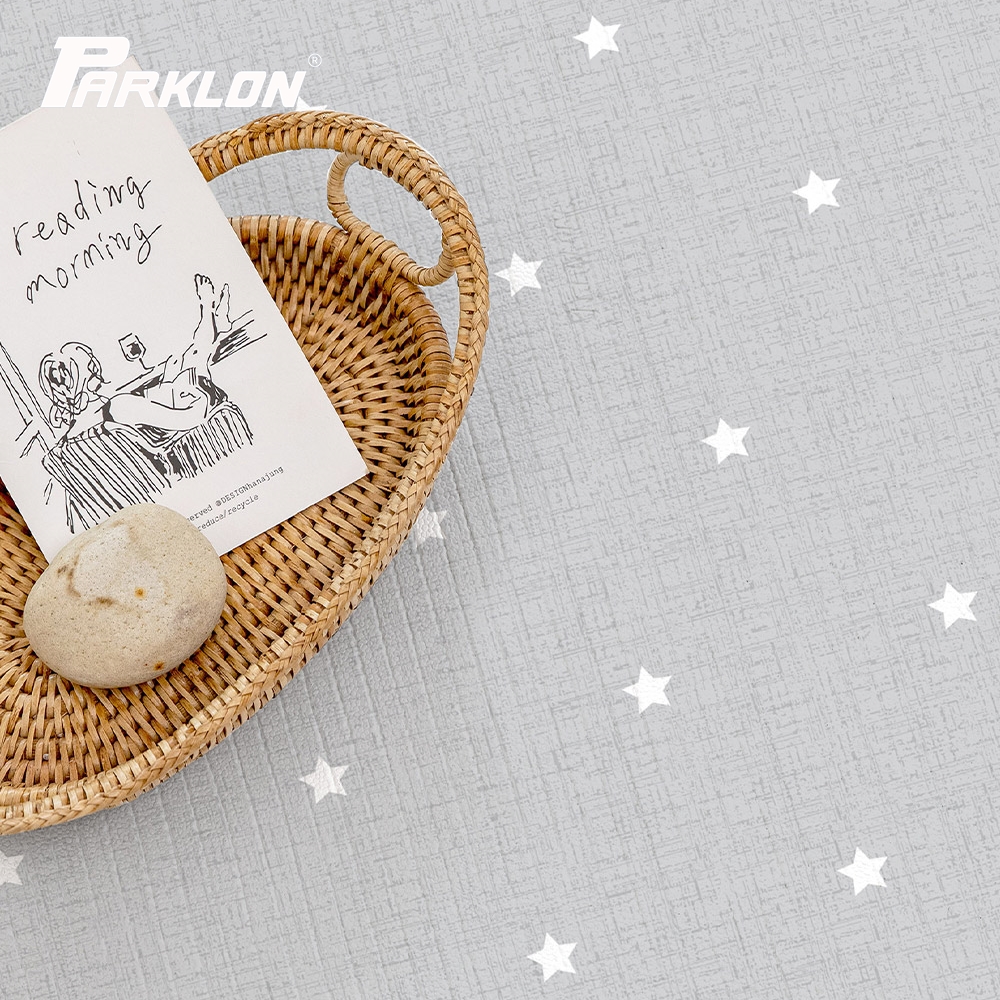 แผ่นรองคลาน PARKLON LaPure Soft Mat ลาย Happy Way มีลายทั้ง 2 ด้าน ขนาด 140x235x1.5cm