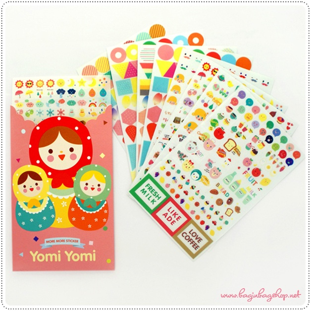 Yomi Yomi Sticker set