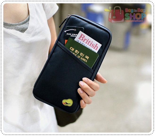 กระเป๋าใส่พาสปอร์ต แบบ Travel Book