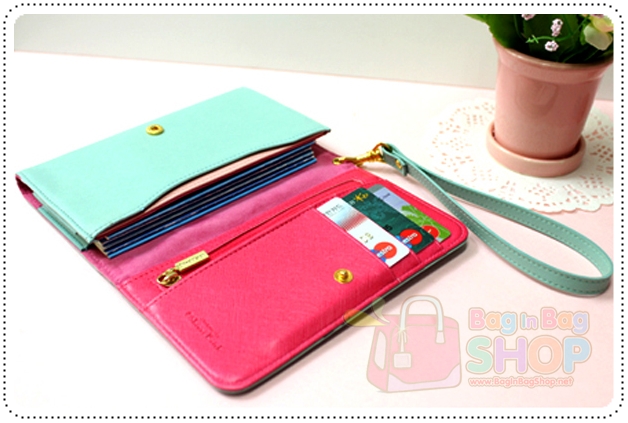 ลด 50% AMI MULTI POUCH กระเป๋าสตางค์ใส่มือถือรุ่นใหญ่ for Galaxy Note2