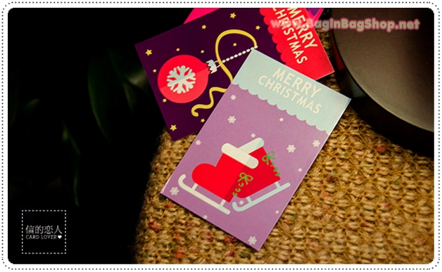 Christmas Lomo Card 1set 56 ใบ