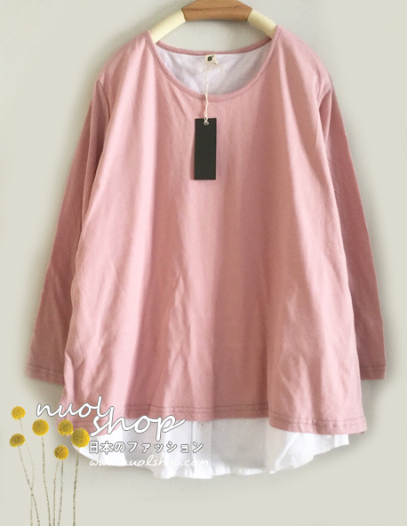 เสื้อยืดแขนยาว 9am รอบอก 40 นิ้ว