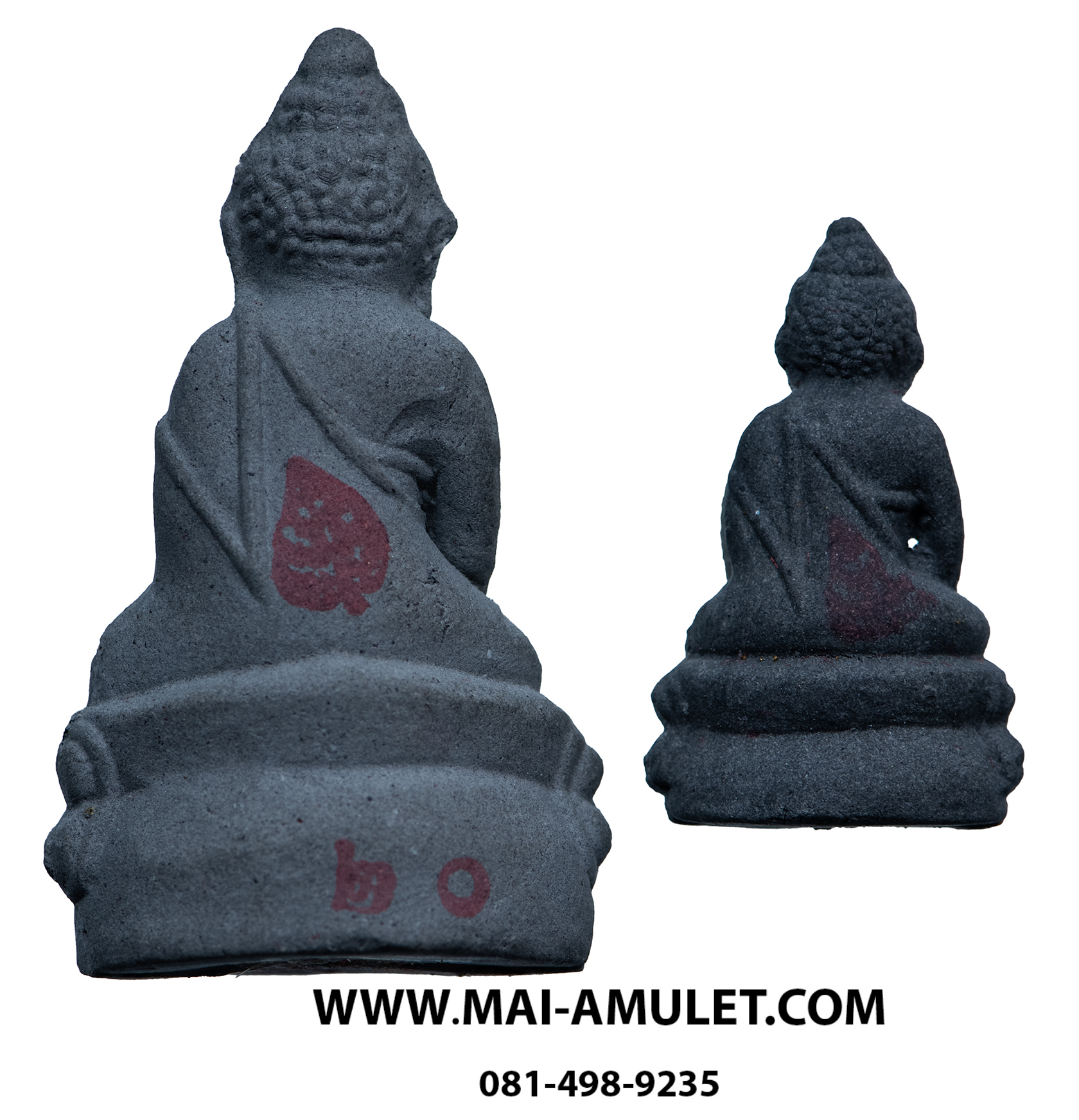 ..โค้ด 20.....พระกริ่ง-พระชัยวัฒน์ รุ่น "เฉลิมพระบาท" เนื้อผงเสน่ห์จันทร์ สีดำ วัดสุทัศน์ฯ 3 พ.ย. 2541 พร้อมกล่องครับ.