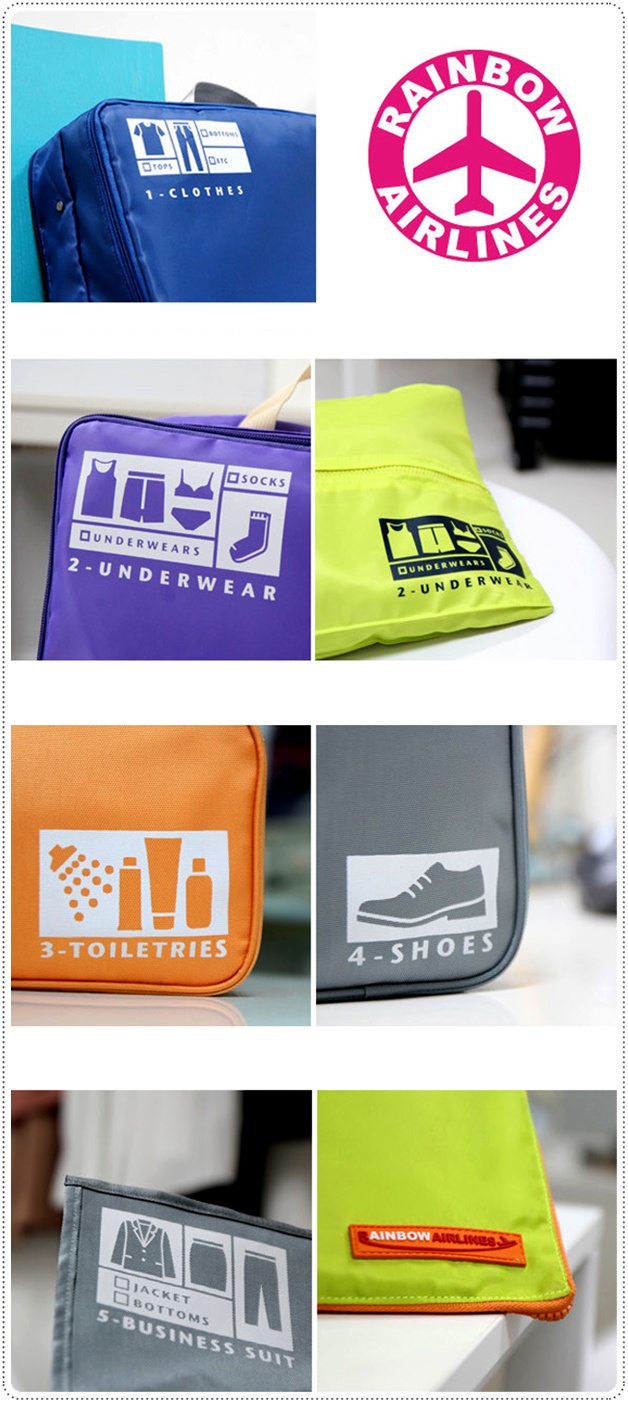 Smart System Travel Bag (L) กระเป๋าเก็บของใช้สำหรับเดินทาง