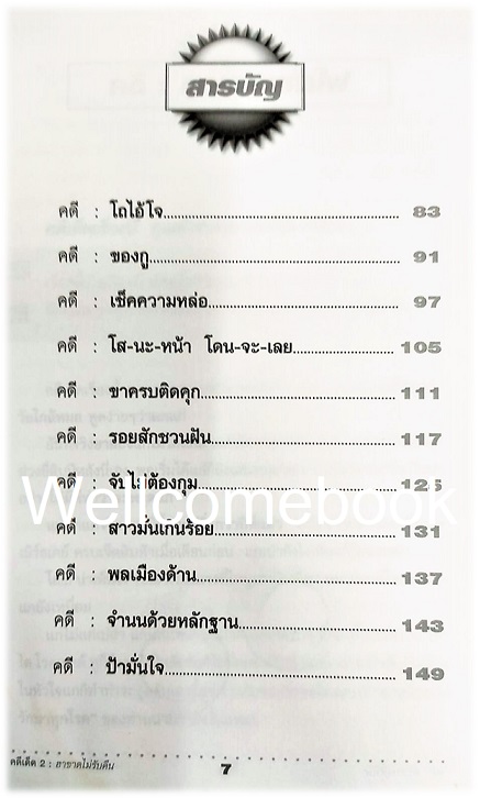 คดีเด็ด ชุด 2 ฮาขาดไม่รับคืน ฉบับพิมพ์ครั้งที่ 4