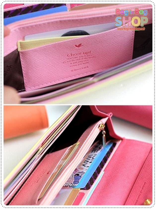 ลด 50% Triple Wallet กระเป๋าสตางค์ทรงยาว 3 สีสวย