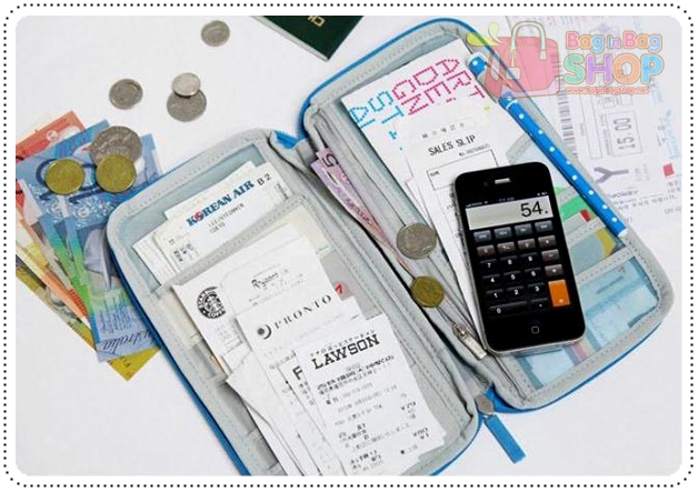 กระเป๋าใส่พาสปอร์ต แบบ Travel Book