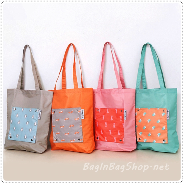 Mr.Wood pocket foldable Ecobag