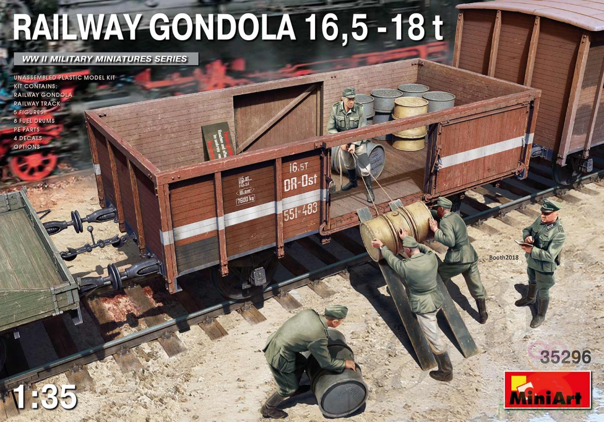 MI35296 RAILWAY GONDOLA 16,5-18t 1/35