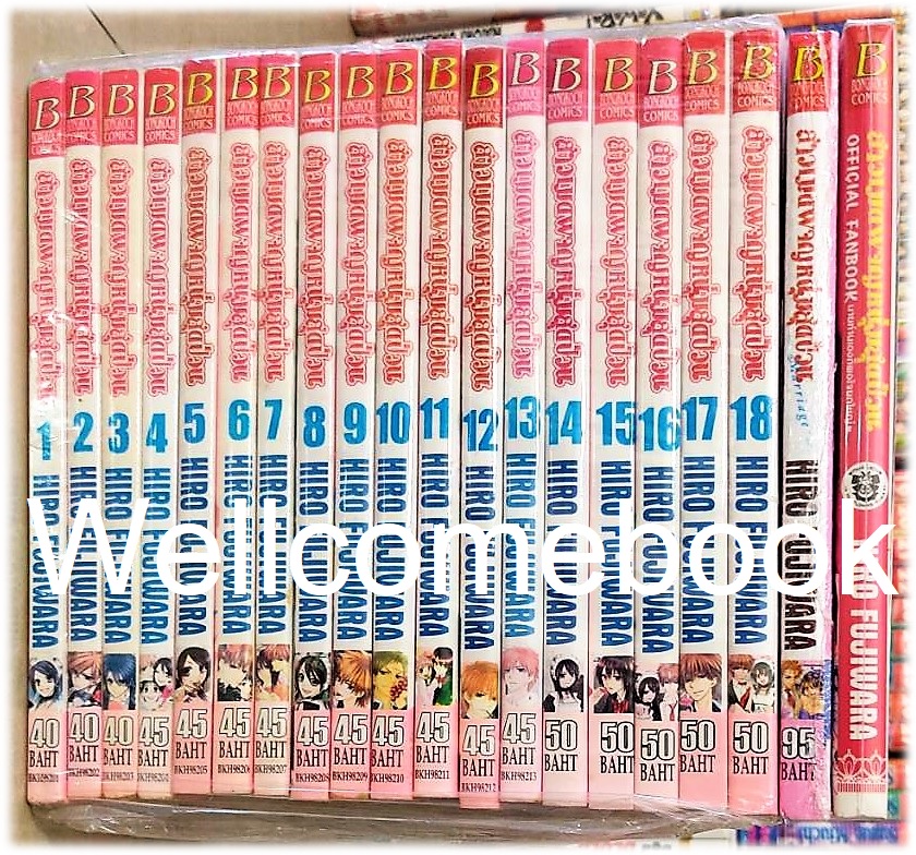 รวมชุด "สาวเมดผจญหนุ่มสุดป่วน 18 เล่มจบ+ภาค Marriage เล่มเดียวจบ+OFFICAIL FANBOOK เล่มเดียวจบ+แฟ้ม 1 ชิ้น ~Fujiwara Hiro~